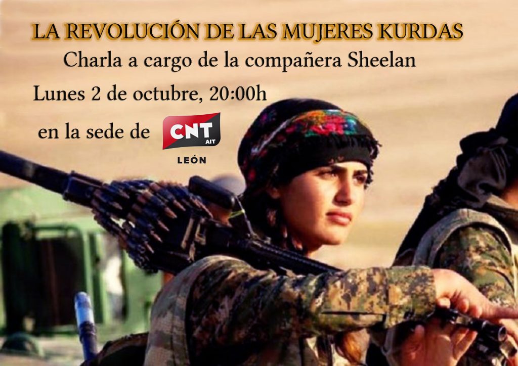 La revolución de las mujeres Kurdas en CNT León