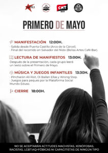 Lee más sobre el artículo 1 DE MAYO 2025: «Precarixs y desposeídxs contra toda opresión»
