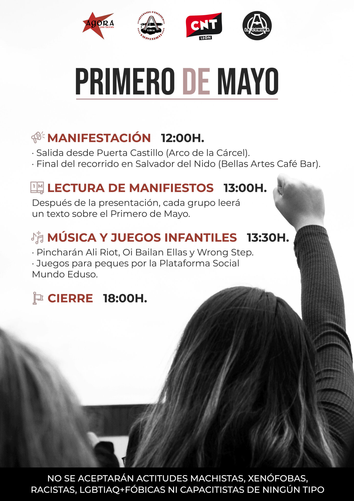 En este momento estás viendo 1 DE MAYO 2025: «Precarixs y desposeídxs contra toda opresión»
